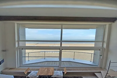 Duplex in Knokke met Zeezicht