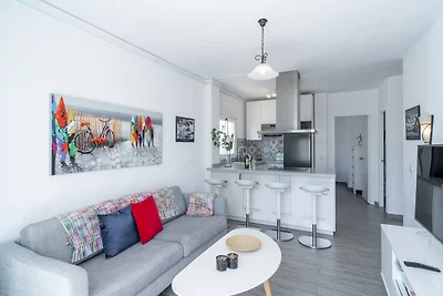 Wohnung in Nerja mit Meerblick und Pool