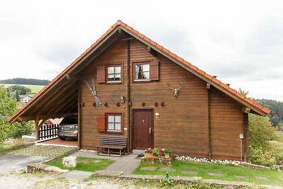 Holzferienhaus in Hinterrod mit Sauna