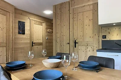 Ferienwohnung in Arves mit Blick auf die...