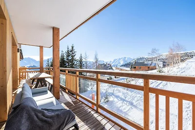 Appartamento ad Alpe-d'Huez con accesso alla...