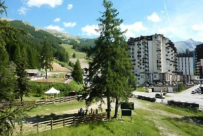 Wohnung in Vars mit Pistenblick