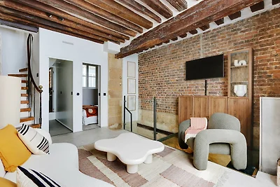 Appartement Spacieux - 3BR/6P - Marais