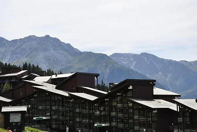 Apartment in Les Arcs mit Blick auf das Tal