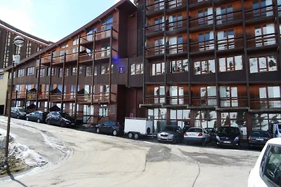 Wohnung in Arc 2000 mit Bergblick