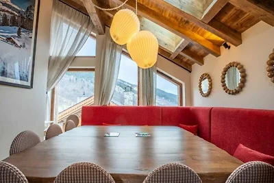 Wohnung in Méribel mit Pool & Jacuzzi