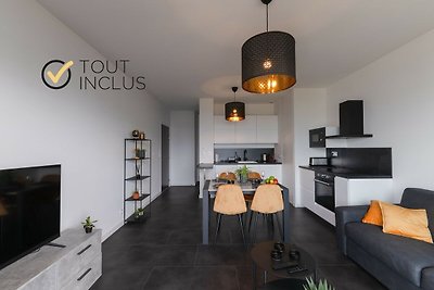 Prachtig luxe 2-kamerappartement met zeezicht