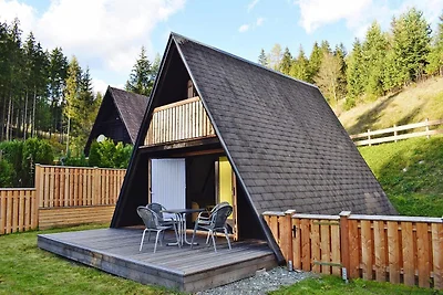 Hut near Lake Traboch and Eisenerz Alps