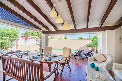 Strandchalet met zwembad voor 6 personen