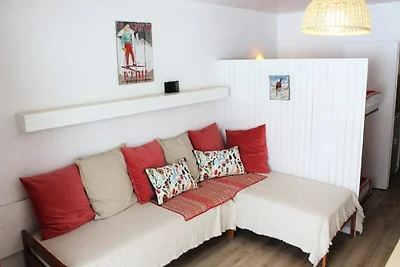 Studio voor 4 personen, op het zuiden gelegen...