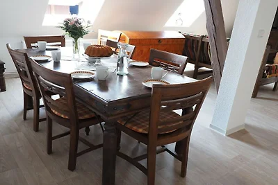 Ferienwohnung in Nahrendorf mit Barbecue