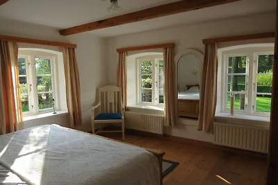 Apartament wakacyjny w Drage z basenem