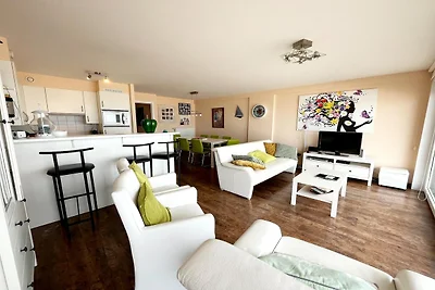 Appartement in Wenduine met Zeezicht