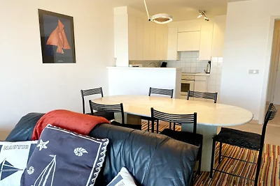 Appartement in Nieuwpoort met zeezicht
