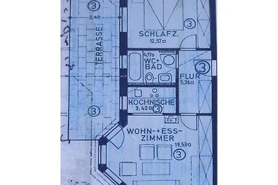 Vakantieappartement met 1 slaapkamer