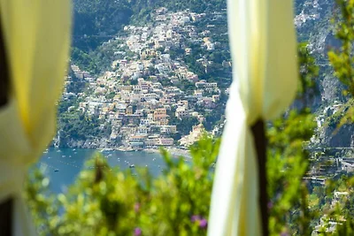 Casa a Praiano con piscina e vista Capri