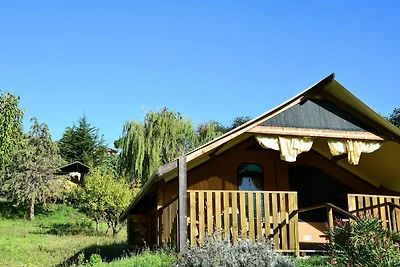 Tenda Luxury in agriturismo con piscina