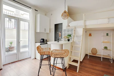 Charmante Studio 1BR/2P - Porte de Clichy