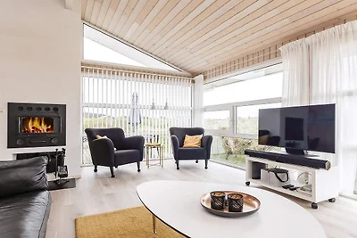 Luxe vakantiehuis met uitzicht op zee
