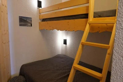 Apartment in Arc 2000 mit Blick auf die...