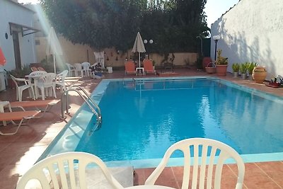 Spacious Apartment in Plataanias with Swimmin...