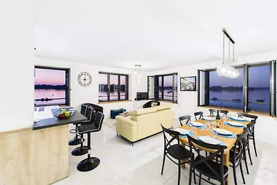 Ferienwohnung in Île-Tudy mit Meerblick