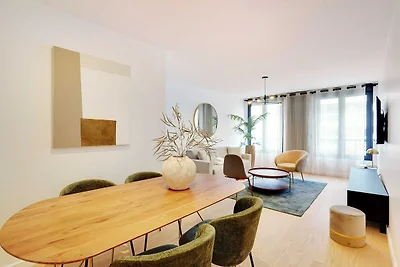 Strak appartement in Levallois-Perret