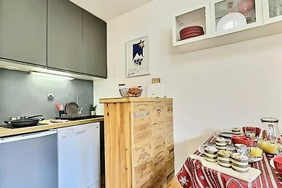 Wohnung in Tignes mit Seeblick