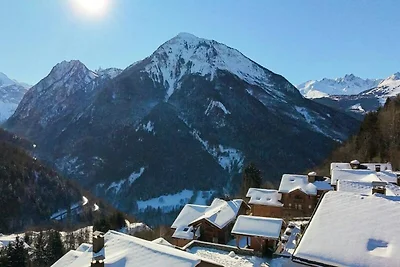 Appartement in Champagny met spa en uitzicht