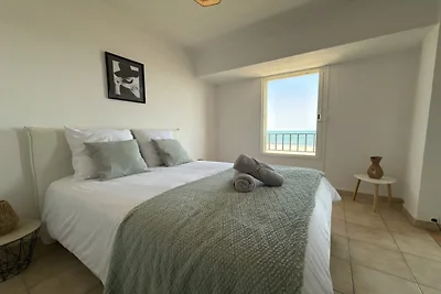 Appartement aan zee met uitzicht