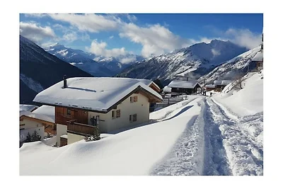 Hütte in Wiler mit Sauna und Wifi