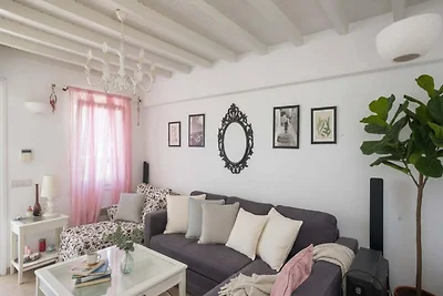 Traditionelles Haus im Zentrum von Mykonos