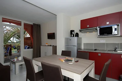 Appartement in Strandnähe in lebhaftem...