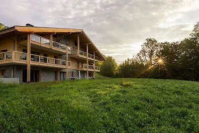 Chalet in den Alpen am Genfersee