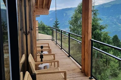 Chalet in Montalbert mit Blick auf das Tal