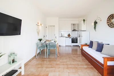 Wohnung 100 m vom Strand Castelos entfernt
