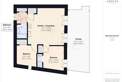 3 Teile für 6 Personen