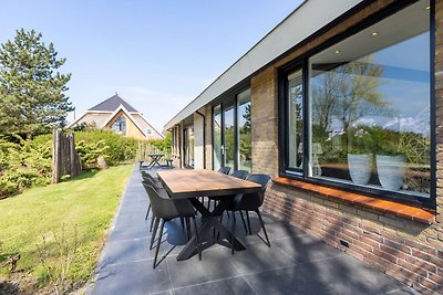 Ferienhaus mit überdachter Veranda und Sauna