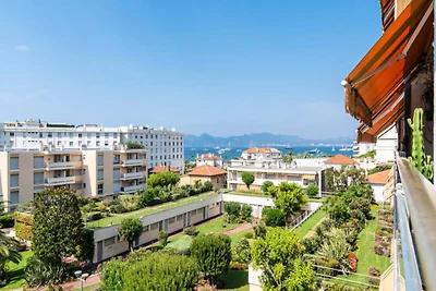 Premium 3-teiliges Pointe-Croisette-Apartment...