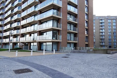 Appartement in Nieuwpoort met strand