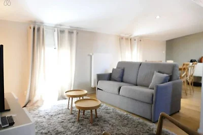 Renoviertes T2 für 4 in der Nähe des Parks