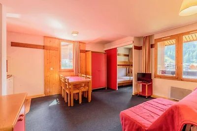 Apartment in Plagne mit Bergblick