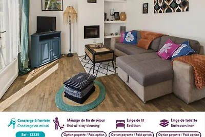 Apartment in Pont-Aven mit Garten und...