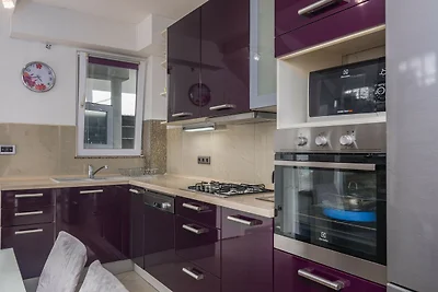 Apartment in Arbanija mit Sprudelbad