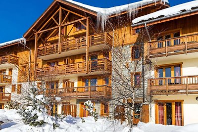 Ruim appartement 500 m. van de skipiste