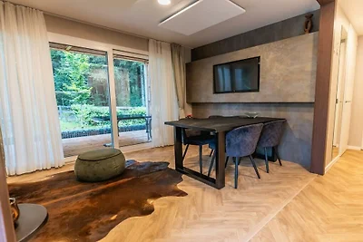 Casa de vacaciones en Presseggen con terraza.