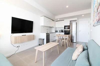 Appartement in Canet met uitzicht op zee en...