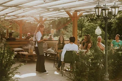 Charmante Bienenhütte für 5 Personen im Wald.