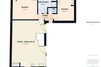 Wohnung in der Nähe des Strandes La Grande...