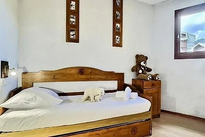 Wohnung in Tignes mit Bergblick